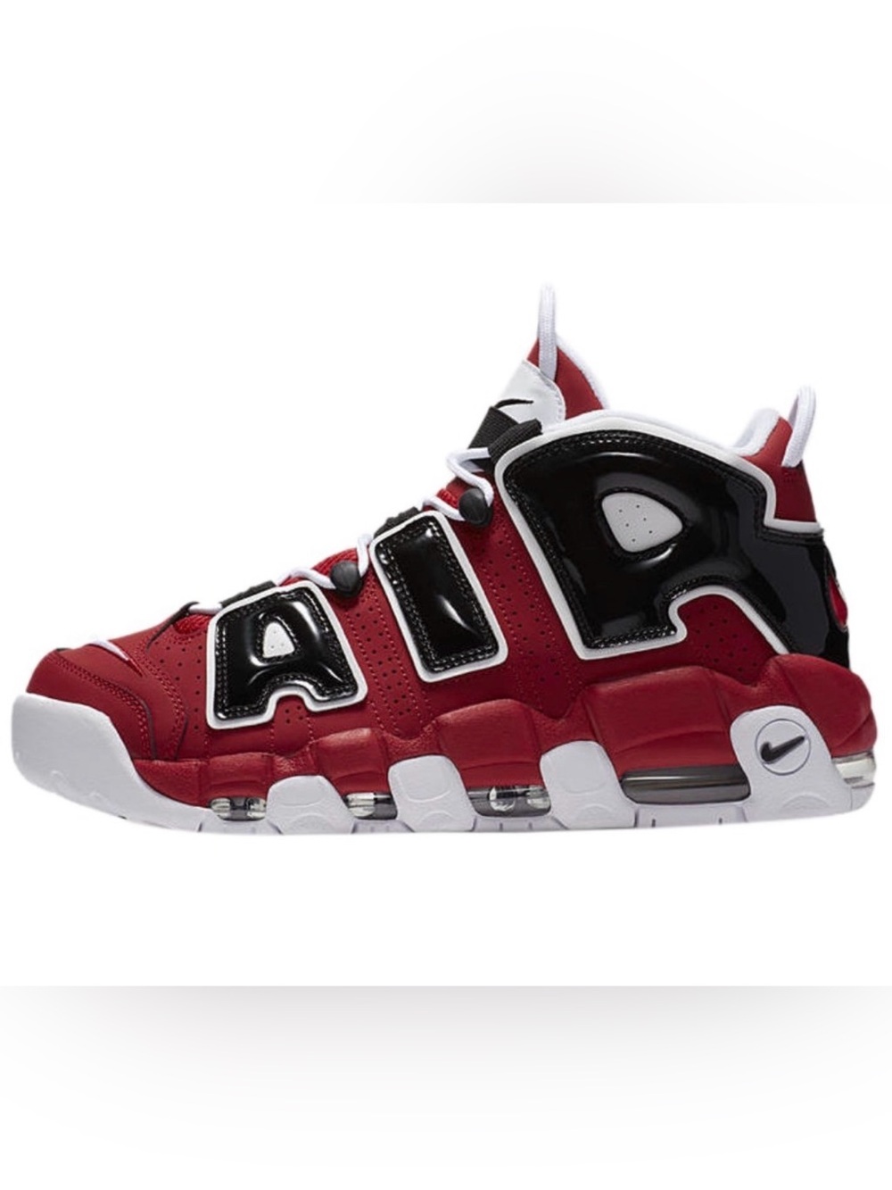 NIKE AIR MAX UPTEMPO “BULLS” RARE HTF 100% AUTHENTIC MENS SZ 7.5 EUC MINT CONDIT